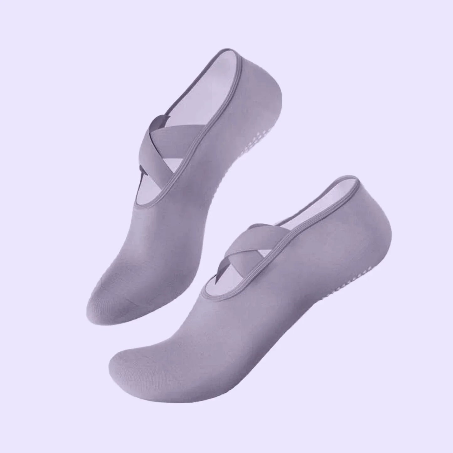 PilatesCoree Stability-Enhancing Pilates Grip Socks