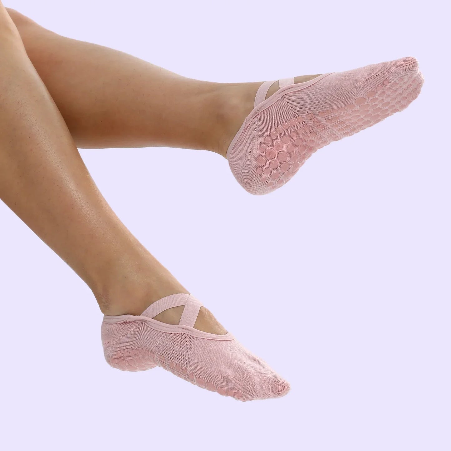 PilatesCoree Stability-Enhancing Pilates Grip Socks
