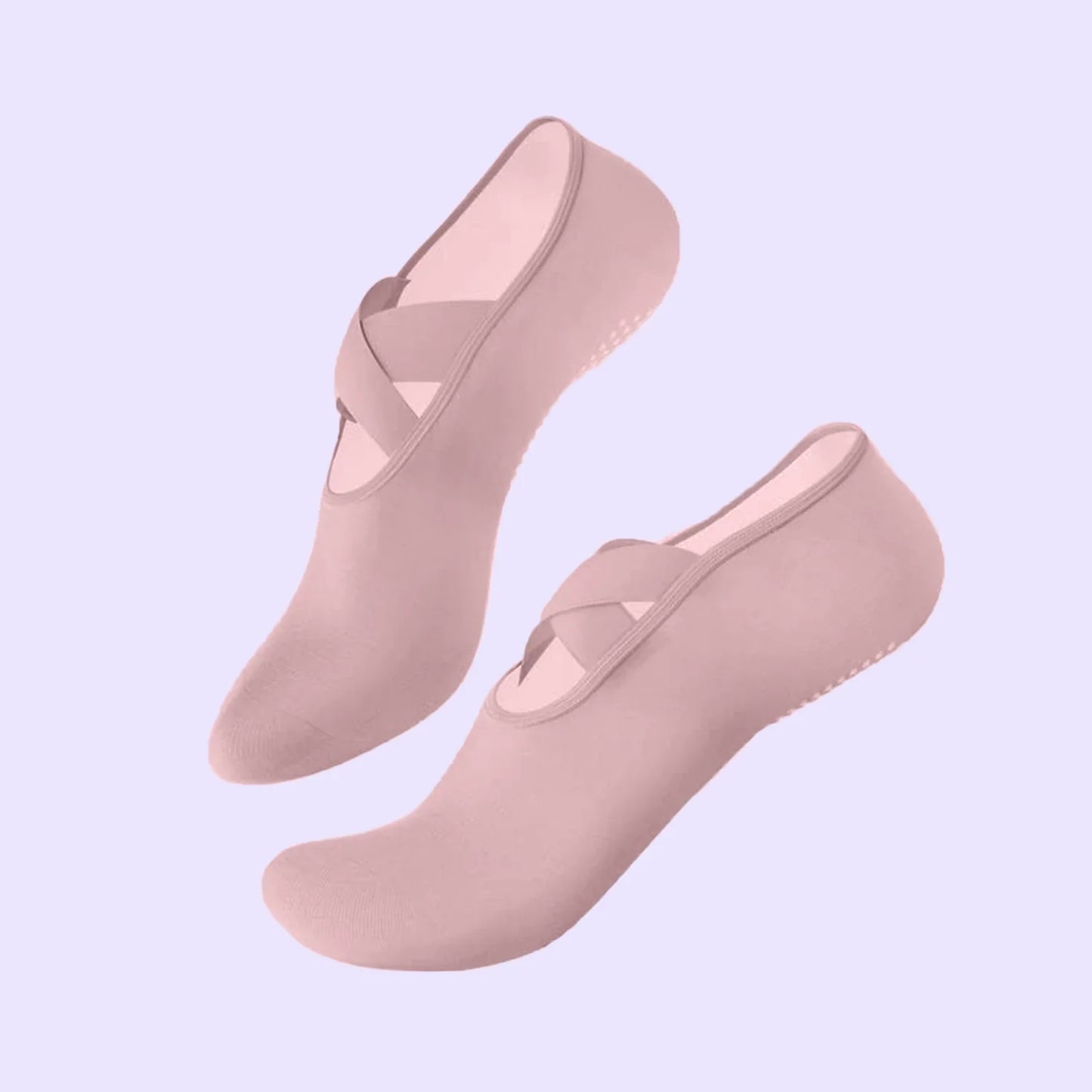 PilatesCoree Stability-Enhancing Pilates Grip Socks