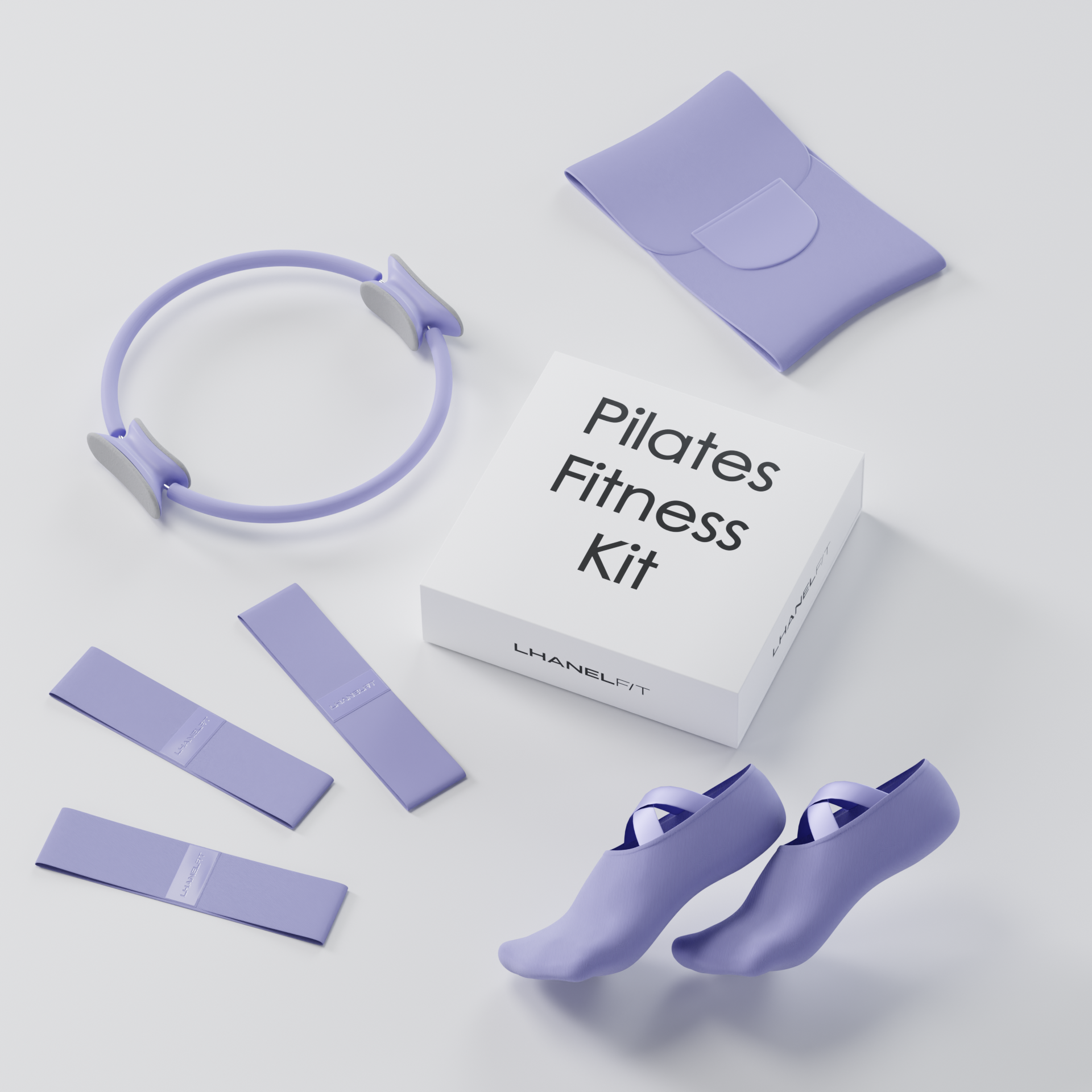 PilatesCore Portable Home Gym Kit for Body Toning & Strengthening
