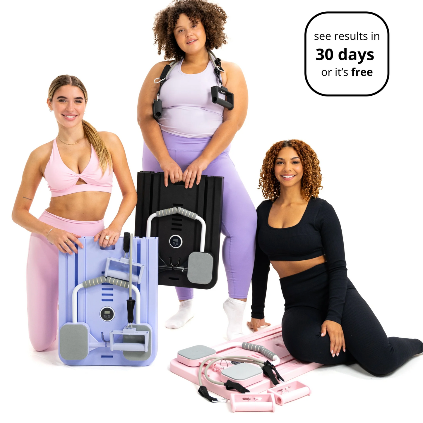 PilatesCoree Home Fitness Reformer Kit