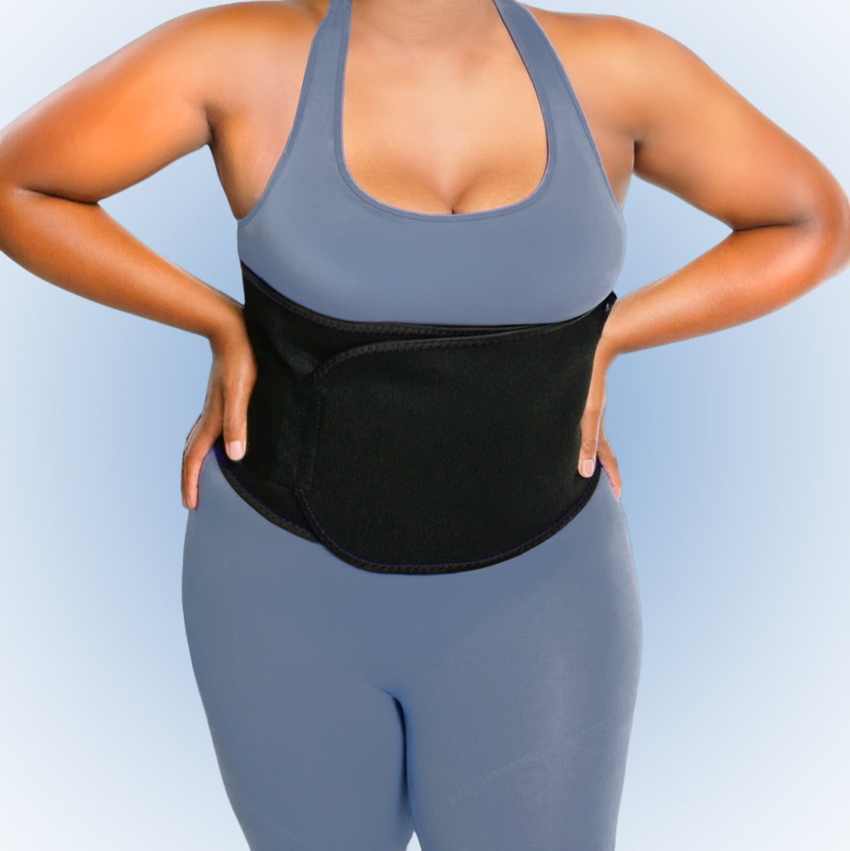 PilatesCore Neoprene Waist Training Sweat Belt