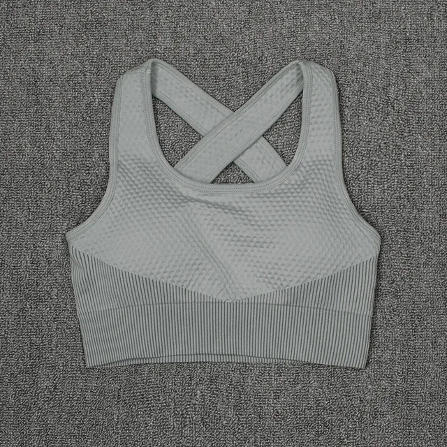 Women's Activewear Sets 3 Piece Crop Top, Workout Bra, Leggings & Sports Jacket - Allen - Fitness